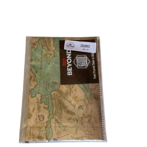 Dungeons And Dragons Honor Among Thieves Limited Edition Promo Map New & SEALED - Picture 3 of 3